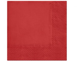 Serwetki 33x33cm A'20 (SDL110503) Chili Red /Paw