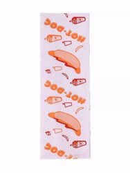 Torebka Papierowa Foliowana Hot-Dog Nadruk A'200