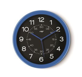 Zegar Ścienny Cep Pro Gloss 30Cm Niebieski