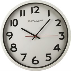 Zegar Ścienny Q-Connect Warsaw 34Cm Biały