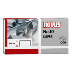 Zszywki Novus No.10 Super 1000szt. 040-0003