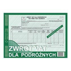 Zwrot Vat Dla Podróżnych A4 80k /MiP