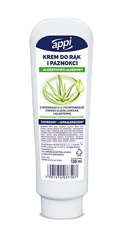 Appi Krem do Rąk 100ml Gliceryna/Aloes