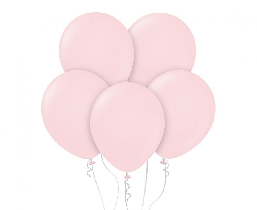 Balony Beauty&Charm, makaronowe bladoróżowe 12"/ 50 szt. /GoDan