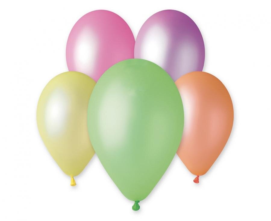 Balony GF120 fluor mix 13" / 50 szt. /GoDan