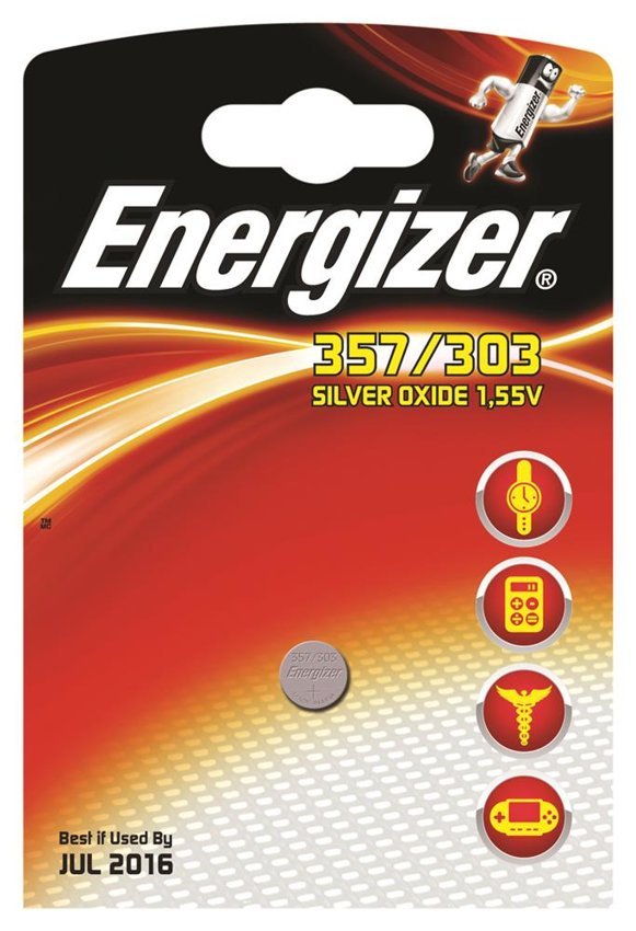 Bateria zegarkowa ENERGIZER, 357/303