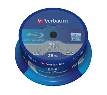 Bd-R Blu-Ray Verbatim Cake A'25