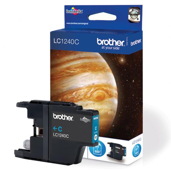 Brother LC1240C DCP-J525/J725/MFC-J430/J825/J6710 Cyan (Oryg.)