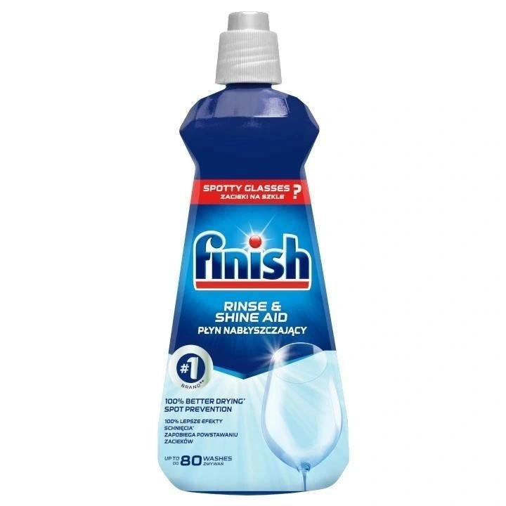Calgonit Finish Płyn Do Zmywarek 400ml Nabłyszczanie Regular Higiena