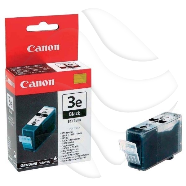 Canon BCI-3eBK iP3000/5000/i6500/S600/S4500 Czarny (Oryg.)