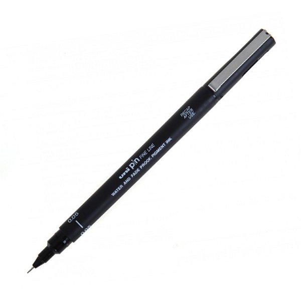 Cienkopis Kreślarski Pin 0.6mm Czarny /Uni 06-200