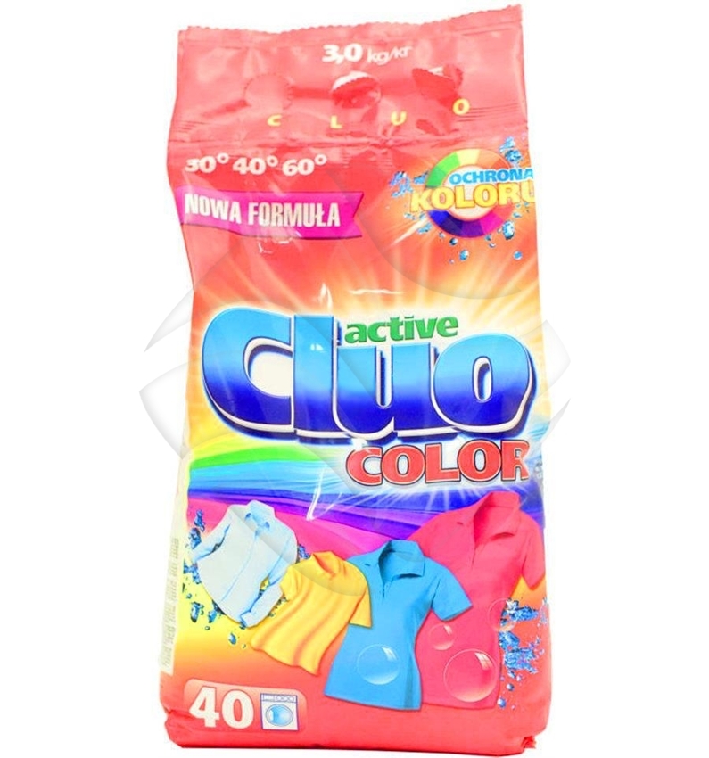 Cluo Active Proszek do Prania 3kg Kolor