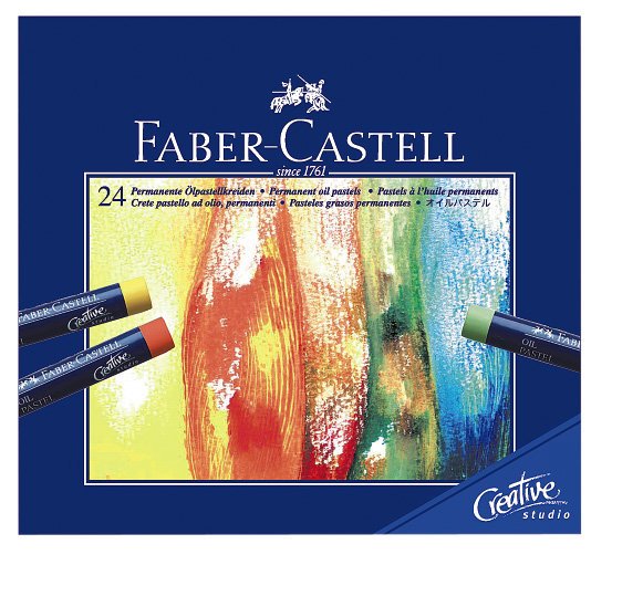 Creative Studio Pastele Olejne 24 Kol. Opakowanie Karton Faber-Castell