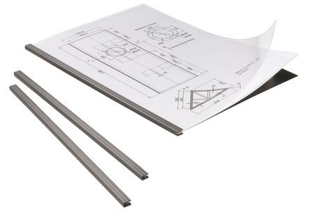 DURAGRIP 5 grzbietów + 5 okładek przezr. + 5 okładek kolor /Durable