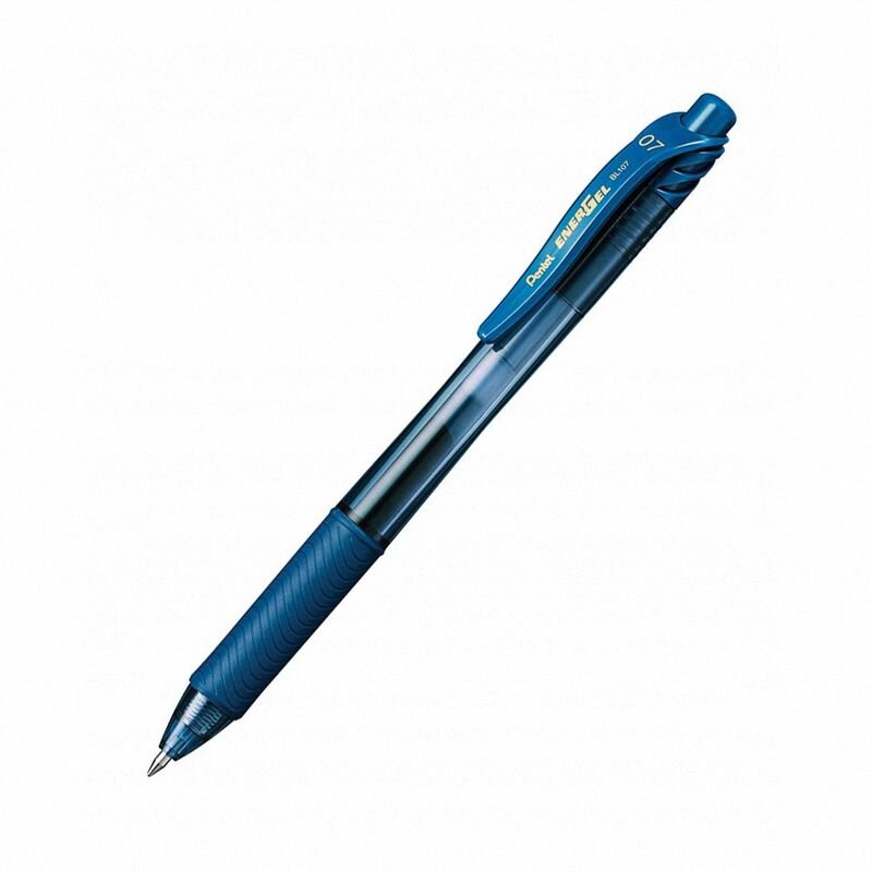 Długopis Aut. Pentel EnerGel BL107 0.7mm Ciemnoniebieski