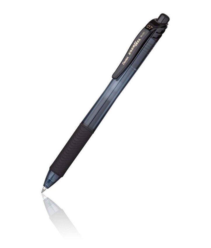 Długopis Aut. Pentel EnerGel BL107 0.7mm Czarny