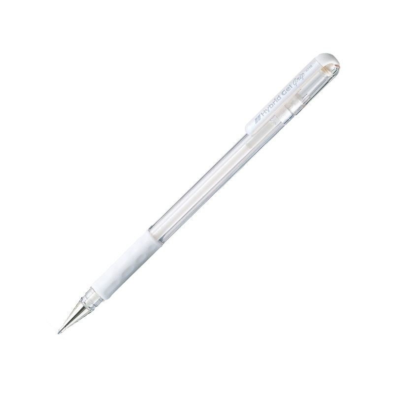 Długopis Żel Pentel Hybrid K118 0.8mm Biały