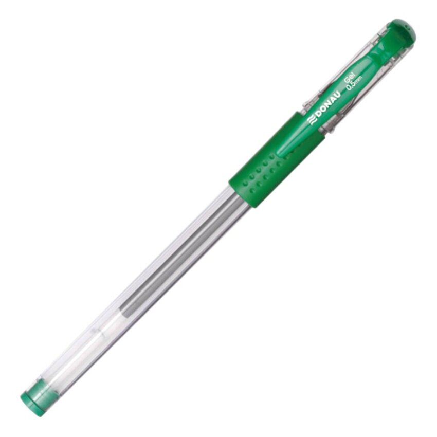 Długopis Żelowy Donau Z Wodoodpornym Tuszem 05mm Zielony