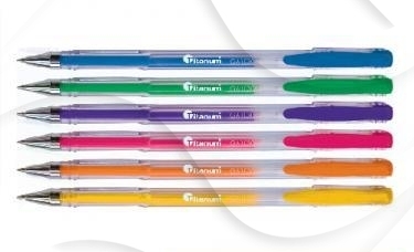 Długopisy Żelowe A'6 Fluo Zapachowe