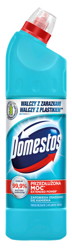 Domestos Płyn do WC 750ml Extended Atlantic Fresh (niebieski)