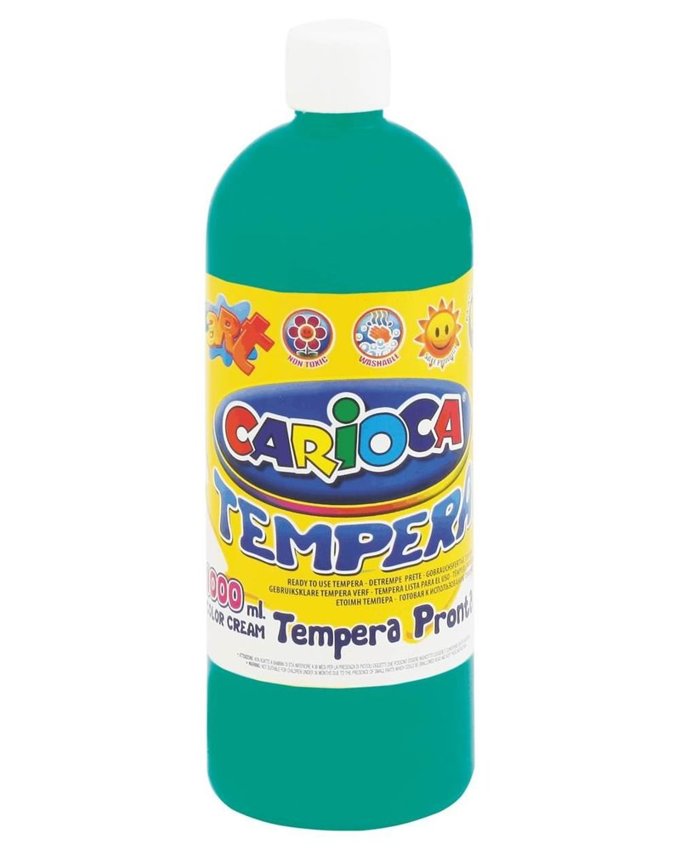 Farba Tempera Carioca 1000ml Butelka Zielony Morski /Kw