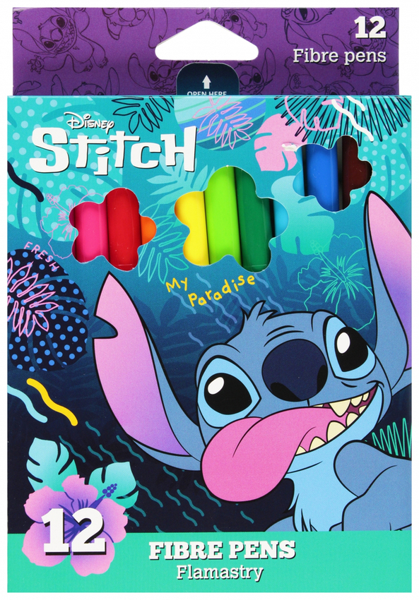 Flamastry 12kol Disney Stitch