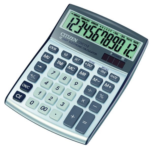 Kalkulator Citizen CDC-112WB