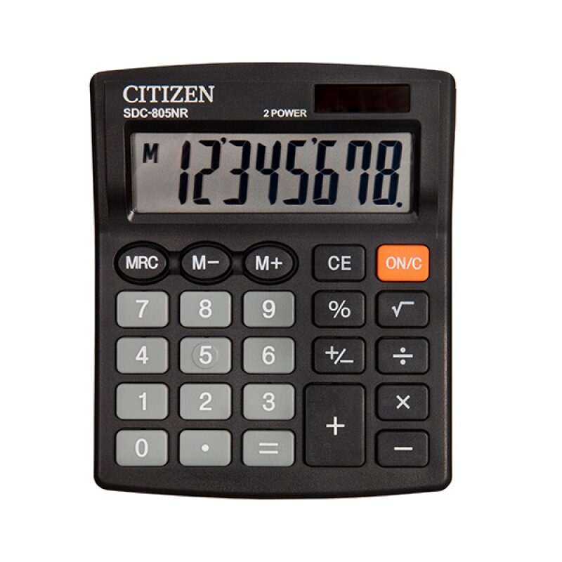 Kalkulator Citizen SDC-805NR Czarny