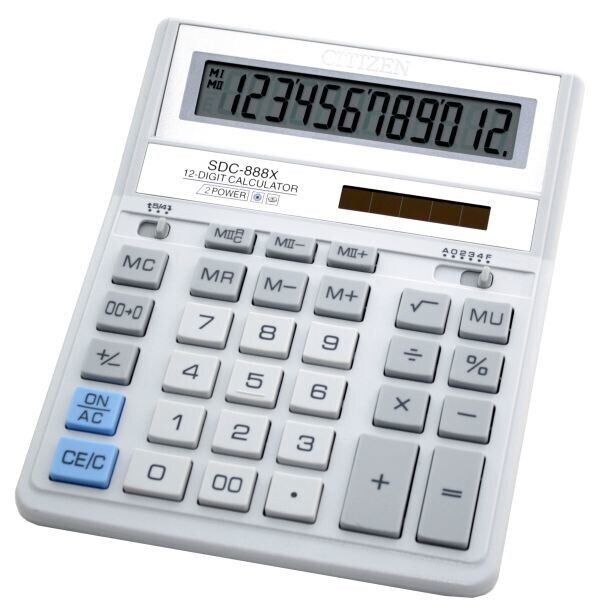 Kalkulator Citizen SDC-888XWH biały