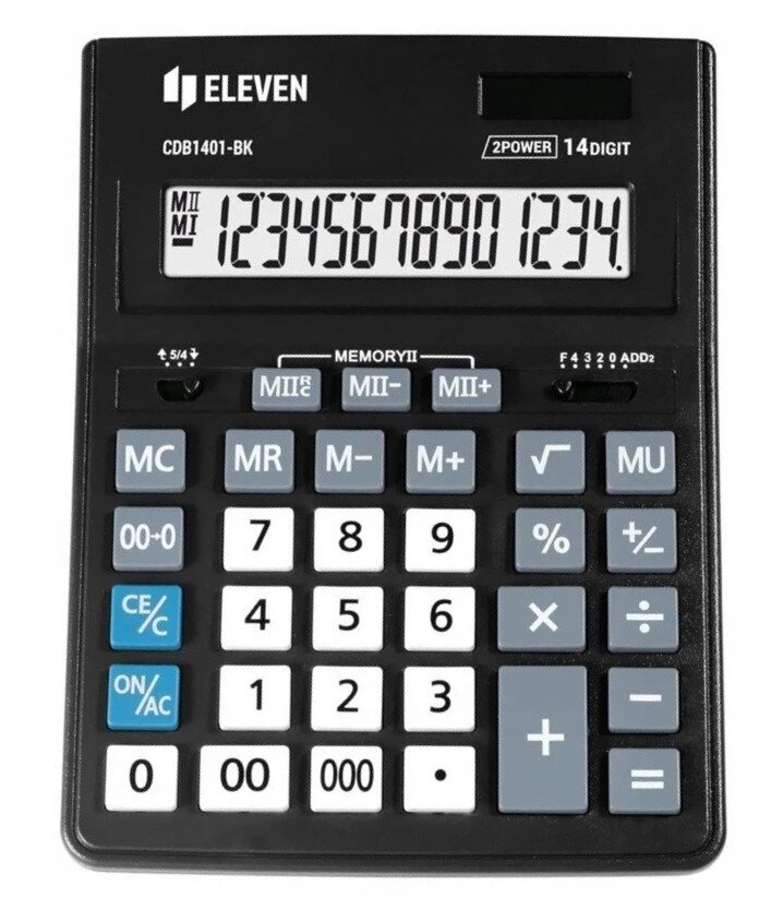 Kalkulator Eleven CDB-1401-BK czarny