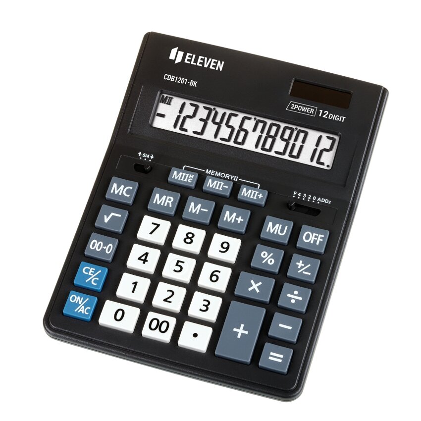 Kalkulator Eleven CDB1201-BK czarny