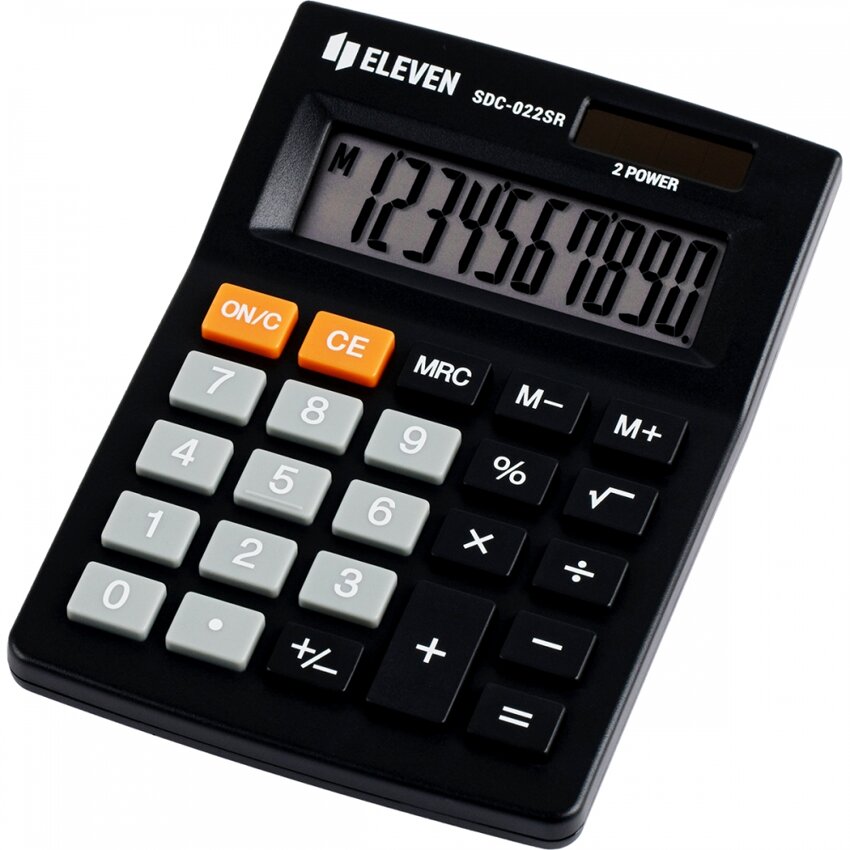 Kalkulator Eleven SDC-022SR czarny