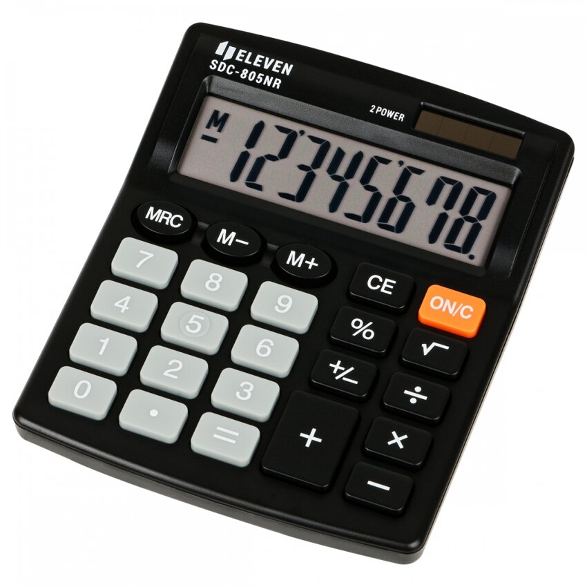 Kalkulator Eleven SDC-805NR czarny