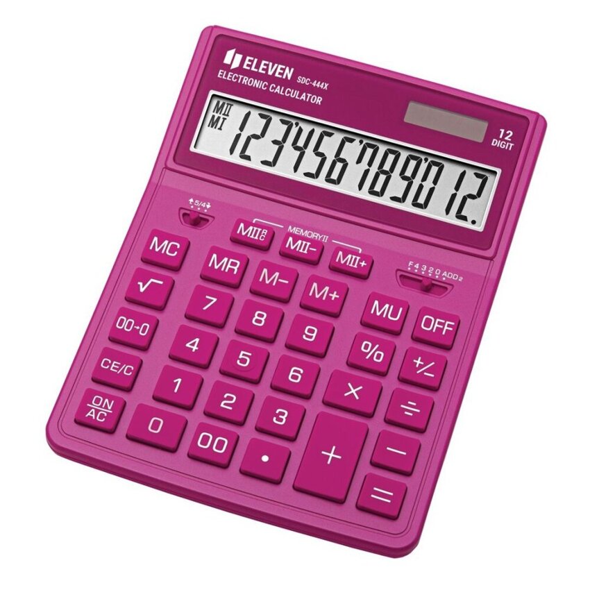 Kalkulator Eleven SDC444XRPKE różowy