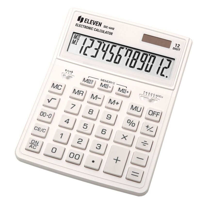 Kalkulator Eleven SDC444XRWHE biały
