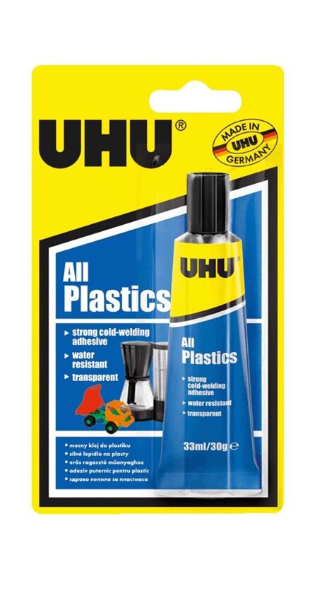 Klej Do Plastiku All Plastics 33Ml Blister Uhu