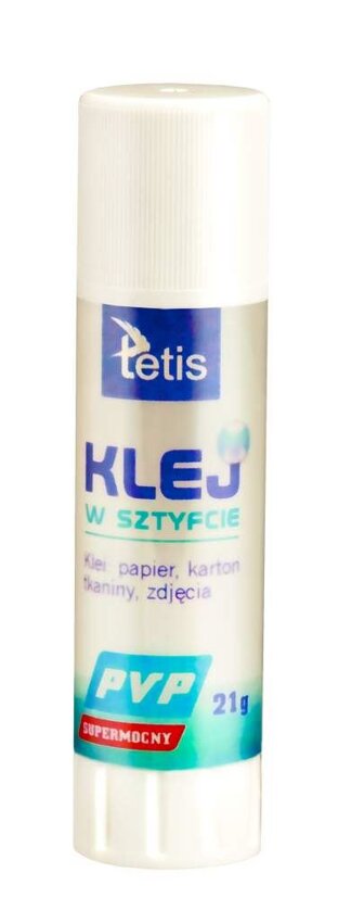 Klej w Sztyfcie 8g Bezbarwny BG112-E /Tetis