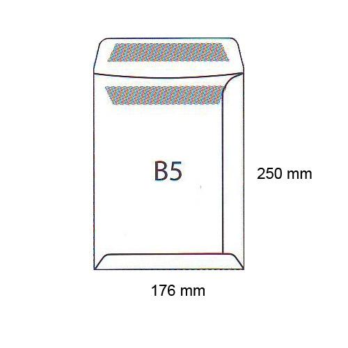 Koperty B5 HK Brązowe (176x250mm) A'500