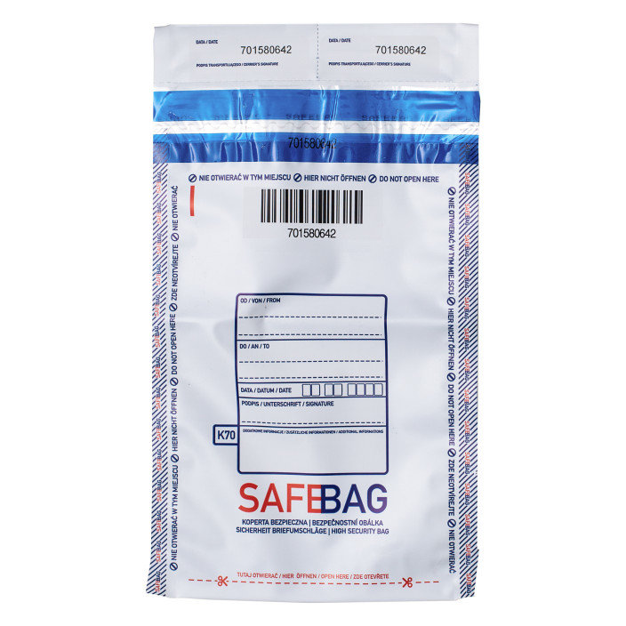 Koperty Bezpieczne B5 Safebag 200x260 Biała 100 sztuk