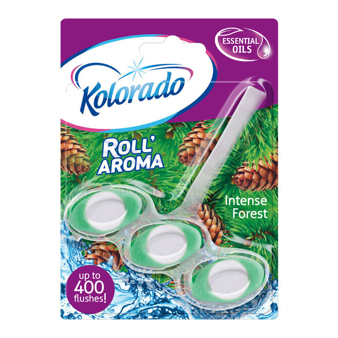 Kostka Do Wc Roll'Aroma Intense Forest Zawieszka/Kolorado