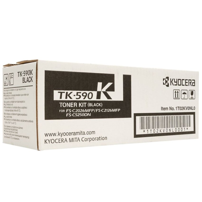 Kyocera TK-590K C2026/C2126/C2526/C2626/C5250/M6026 Black (Oryg.)