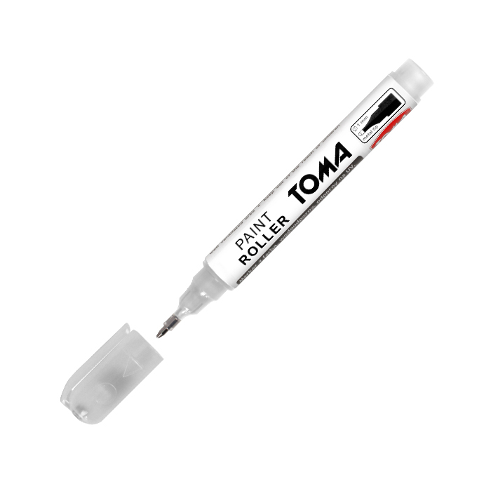 Marker Olejowy Toma Roller TO-445 Biały