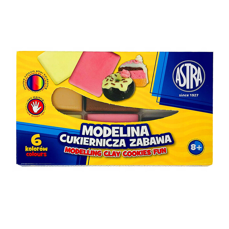 Modelina 6 kol. Cukiernicza Zabawa  / Astra 304114001