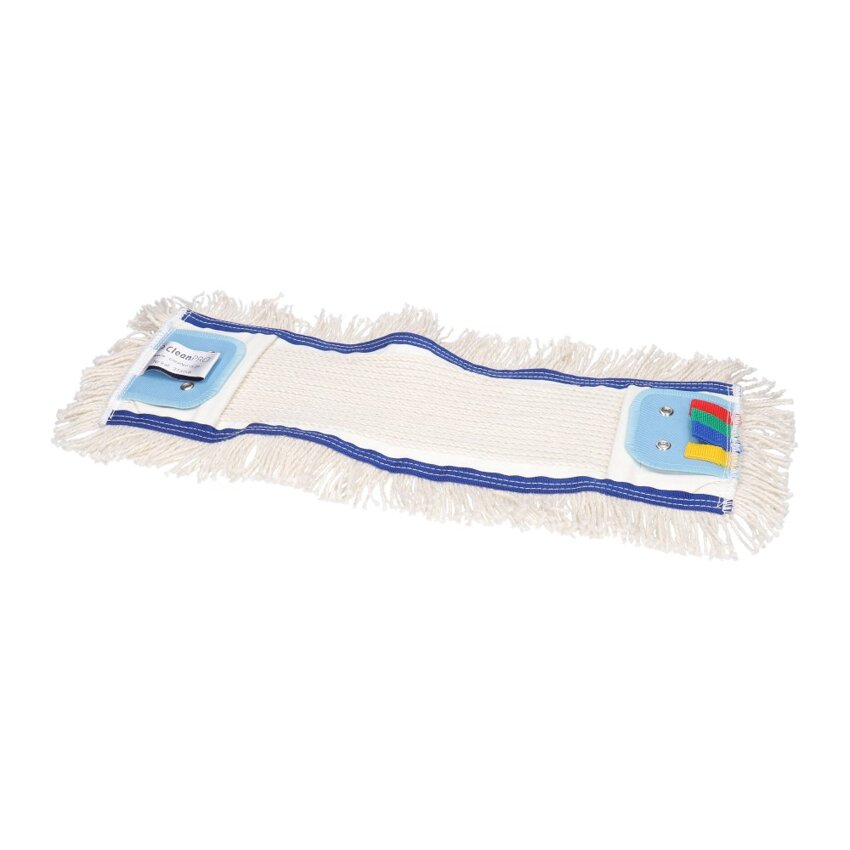 Mop Płaski 40cm DUO z Uszami i Kieszeniami MOP14 Bawełna [373158] /CleanPro