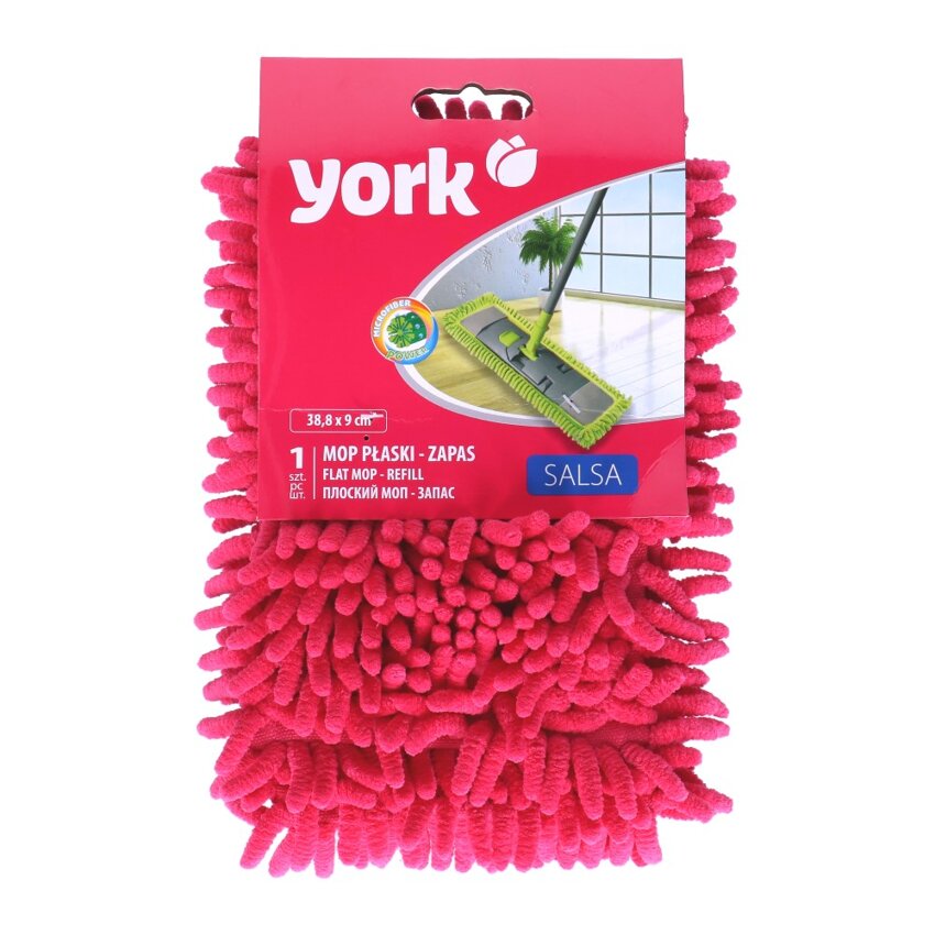 Mop Płaski Mikrofibra Salsa Zapas York