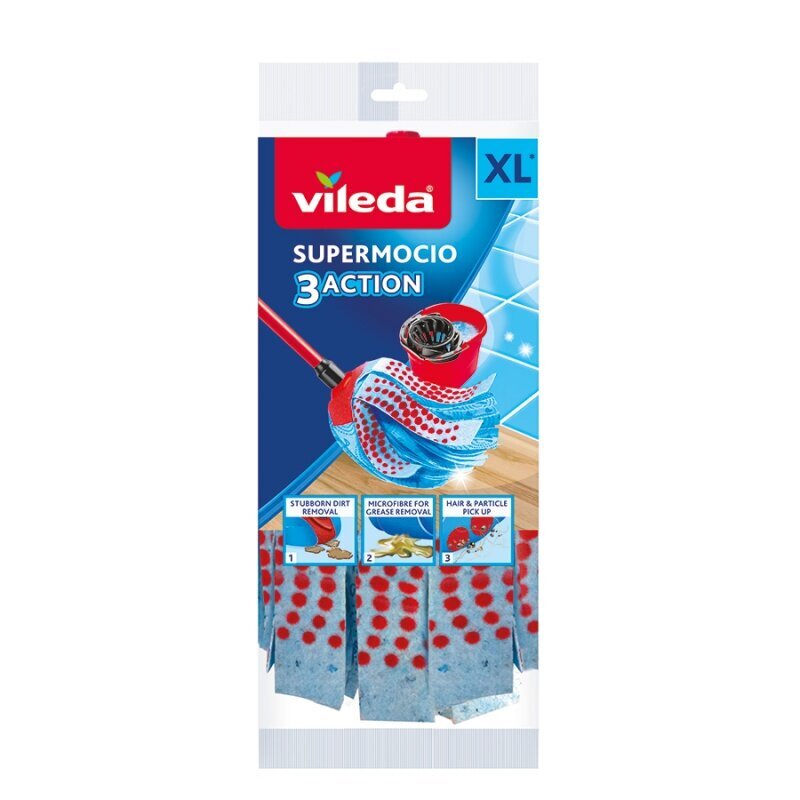 Mop Vileda SuperMocio 3 Action Velour Wkład