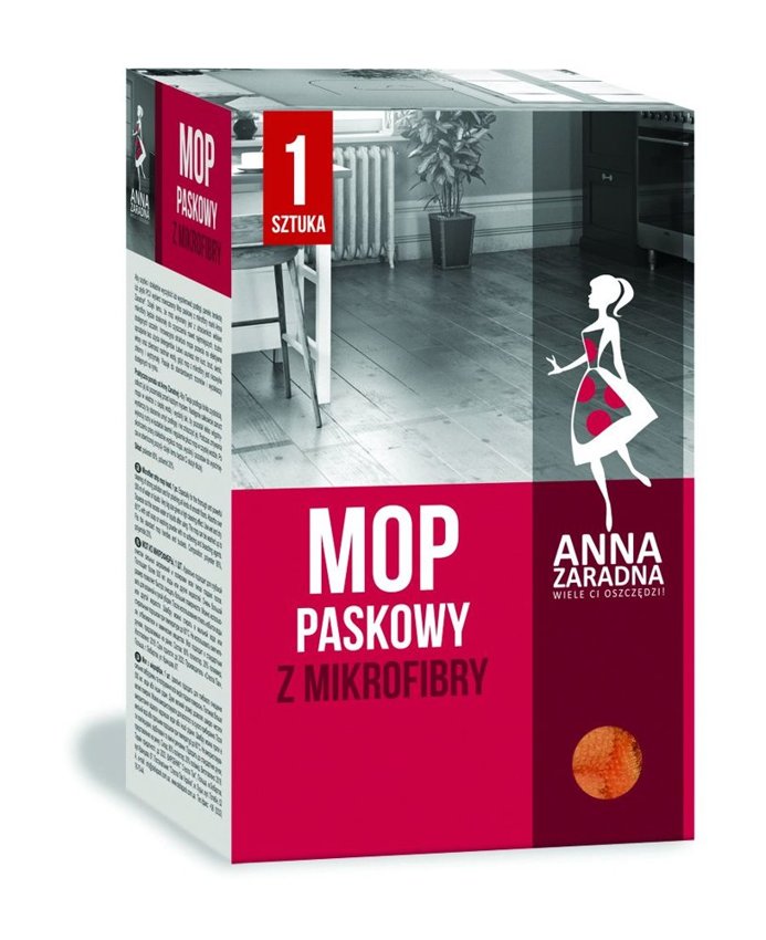 Mop z Mikrofibry Paski /Anna Zaradna