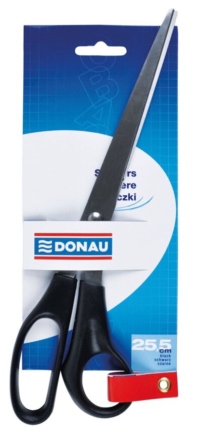 Nożyczki Biurowe 25,5cm Czarne /Donau