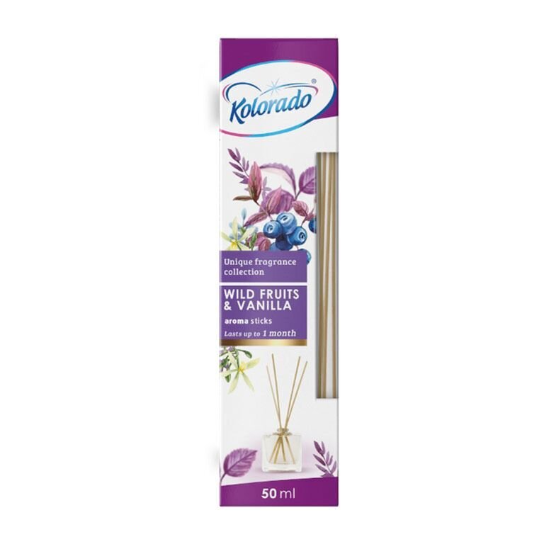 Odświeżacz Powietrza Aroma Sticks 50ml Wild Fruits&Vanilla /Kolorado