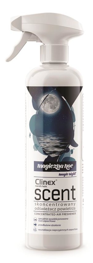 Odświeżacz Powietrza Clinex Scent Magiczna Noc 500Ml 77-905 Skoncentrowany